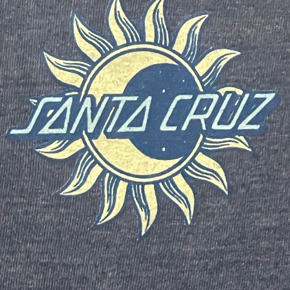 Santa Cruz Sleeveless Top in Blue and Yellow - Picture 4 of 5